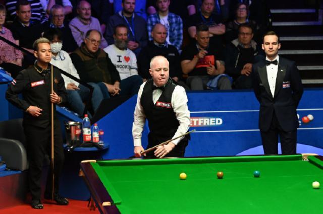 Crowns Sports-希金斯大比分领先晋级在望 凯伦威尔逊错失147